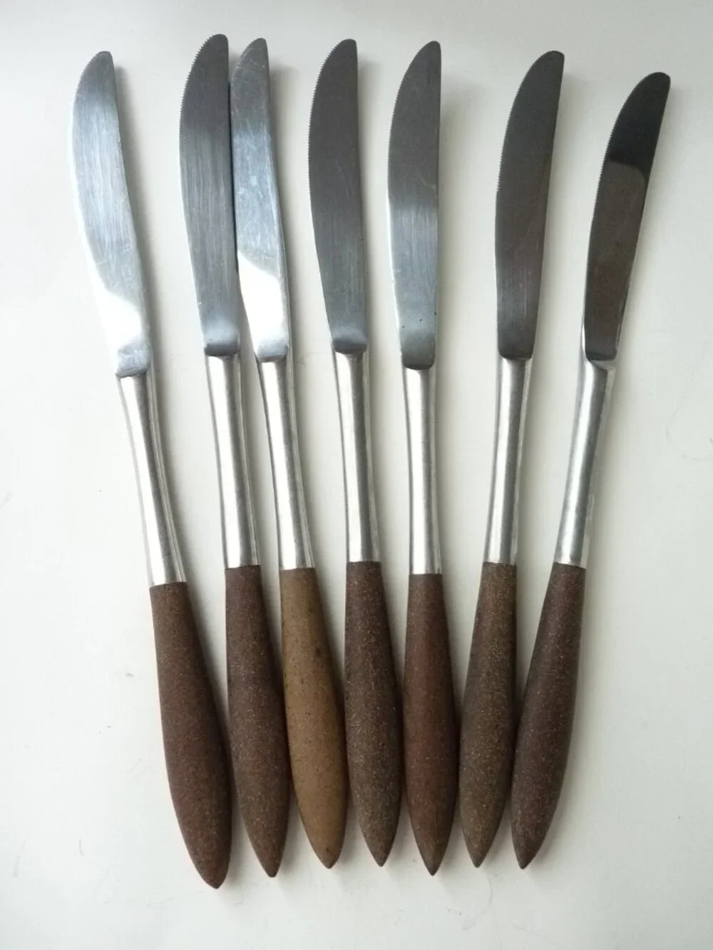 Vintage‎ EPIC Eco Forged Stainless Steel Utensil Set 7 knifes